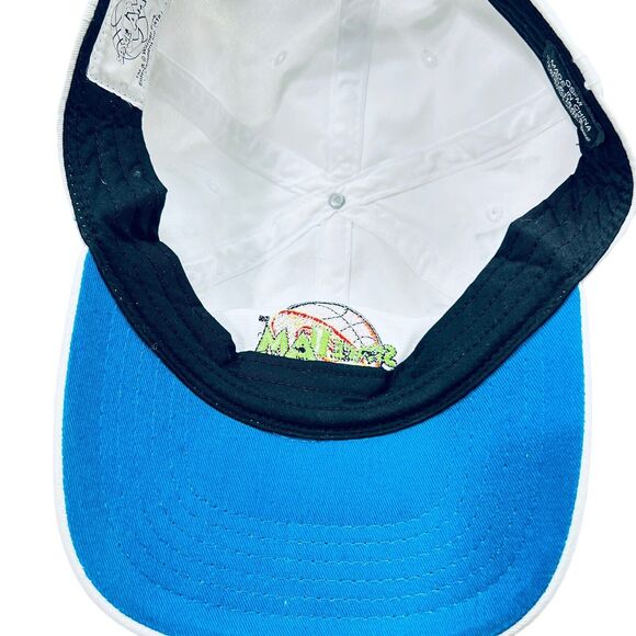 VINTAGE 90s Space Jam Movie  1996 Ball Cap Official Warner Bros Strap back - Picture 6 of 8